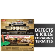 Spectracide Terminate Termite Detection and Killing Stakes, 5 Count