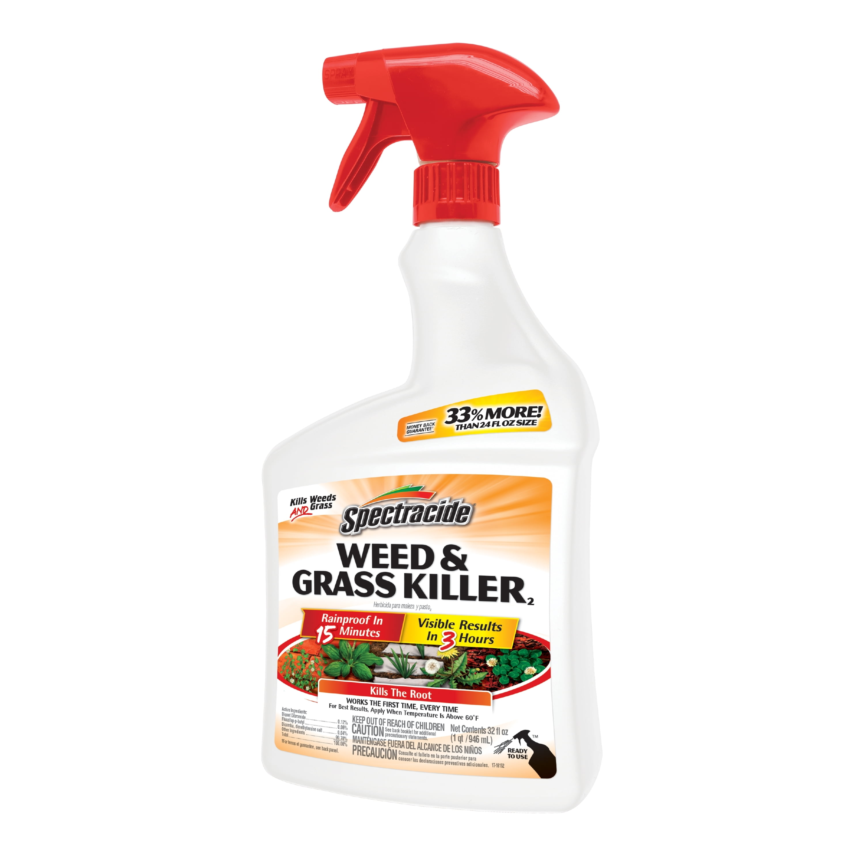 Spectracide Weed & Grass Killer 2, Use on Driveways, Walkways and