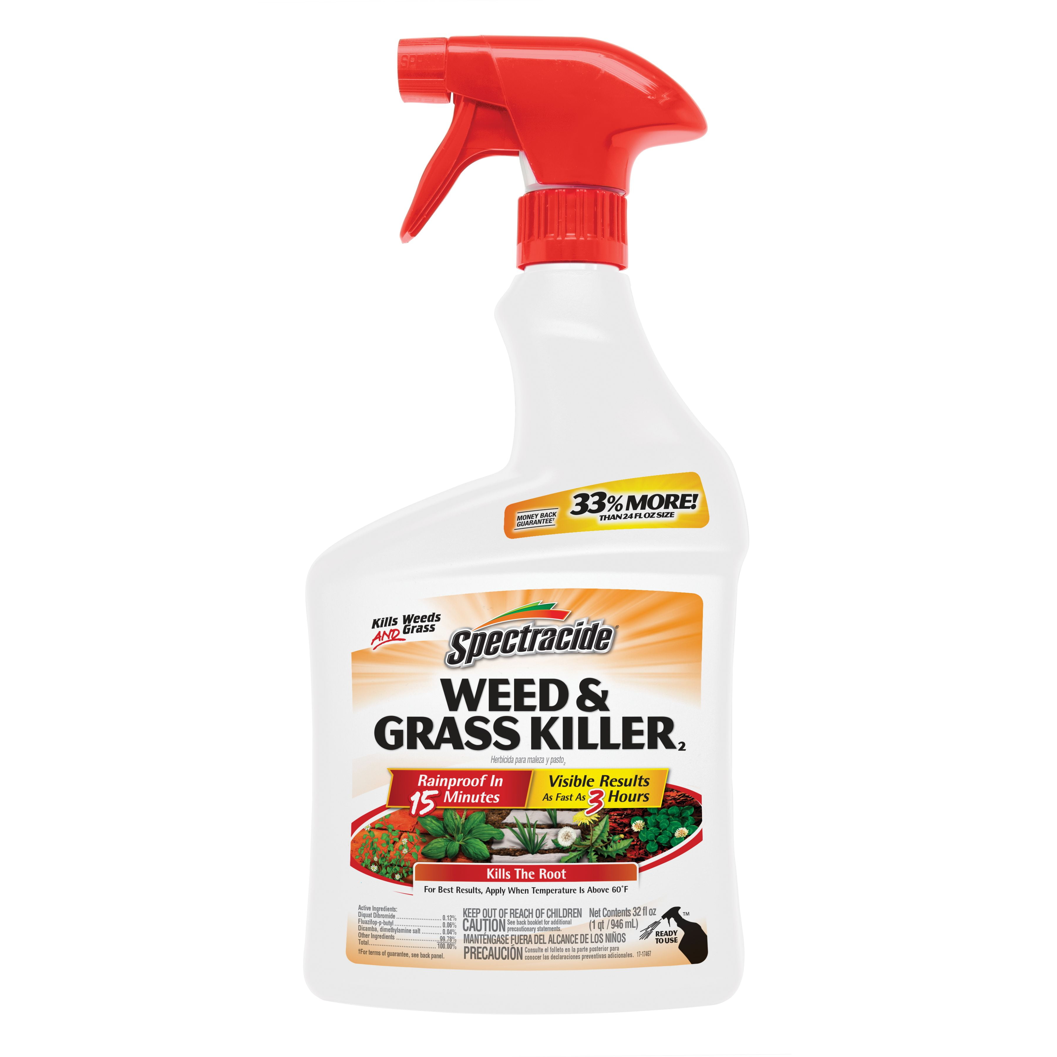 Spectracide Weed & Grass Killer 2, Use on Driveways, Walkways and ...