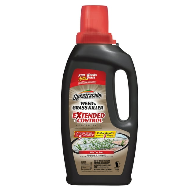 Spectracide Weed & Grass Killer, Extended Control, 32 Ounces