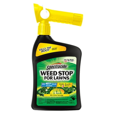 Spectracide Weed Stop for Lawns Concentrate, 32 oz, QuickFlip Sprayer