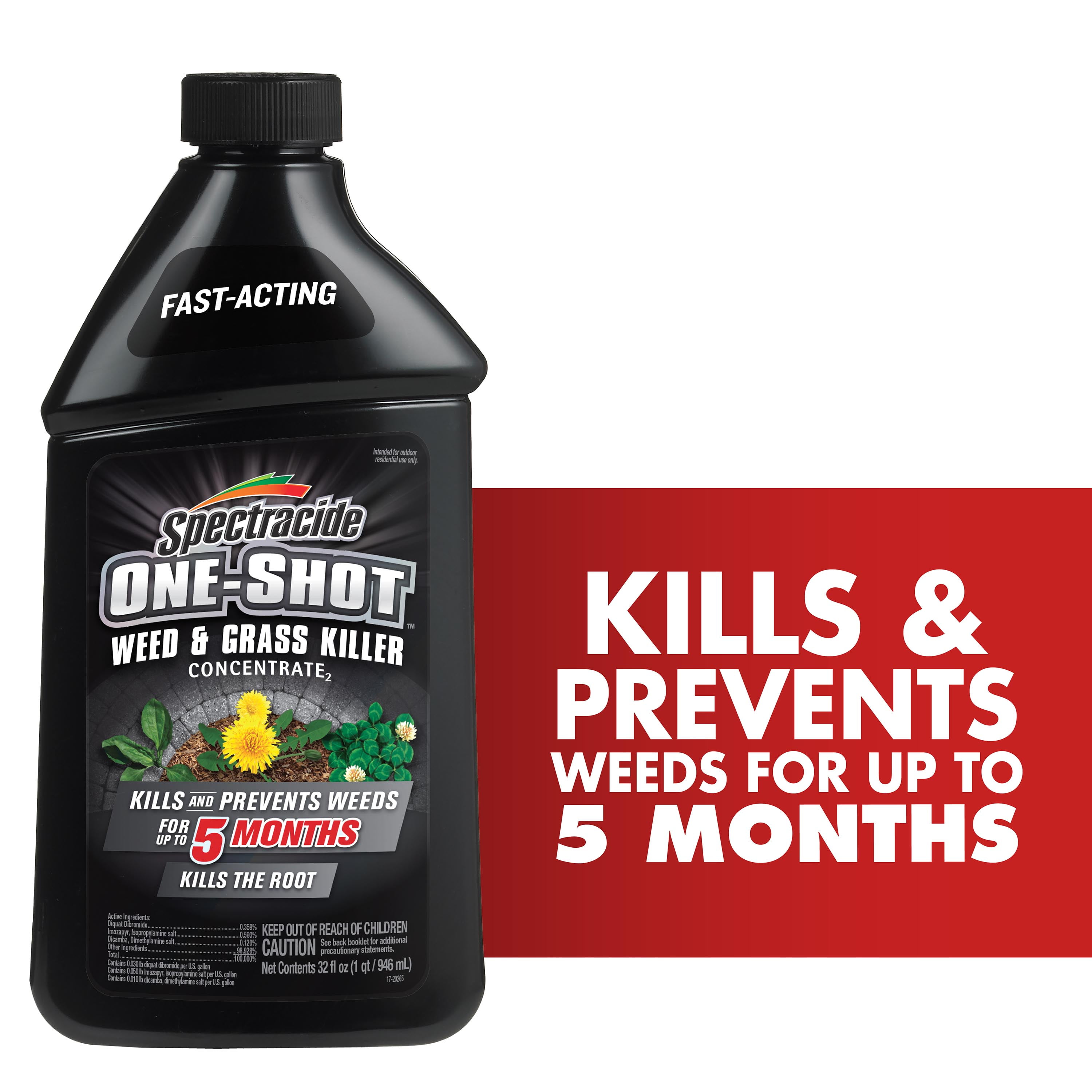 Spectracide One Shot Lawn and Weed Weed and Vegetation Killers Concentrate 32 oz