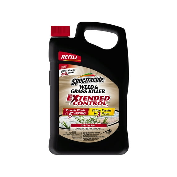 Spectracide Weed and Grass Killer with Extended Control, AccuShot Refill, 1.33 gallons