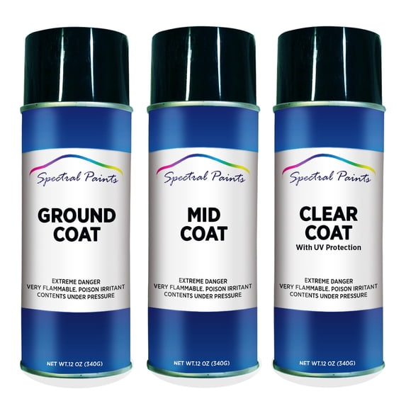 Spectral Paints Compatible/Replacement for Jeep JWD Ivory Pearl: 12 oz. Ground, Mid & Clear Touch-Up Spray Paint Fits select: 2016-2018,2020-2021 JEEP GRAND CHEROKEE