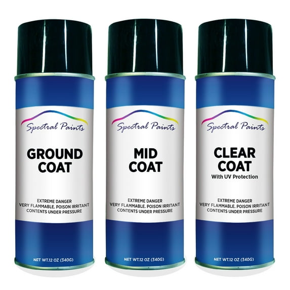 Spectral Paints Compatible/Replacement for Lincoln G4 Cashmere Tricoat: 12 oz. Ground, Mid & Clear Touch-Up Spray Paint Fits select: 2004-2007 LINCOLN TOWN CAR, 2004-2007 LINCOLN NAVIGATOR