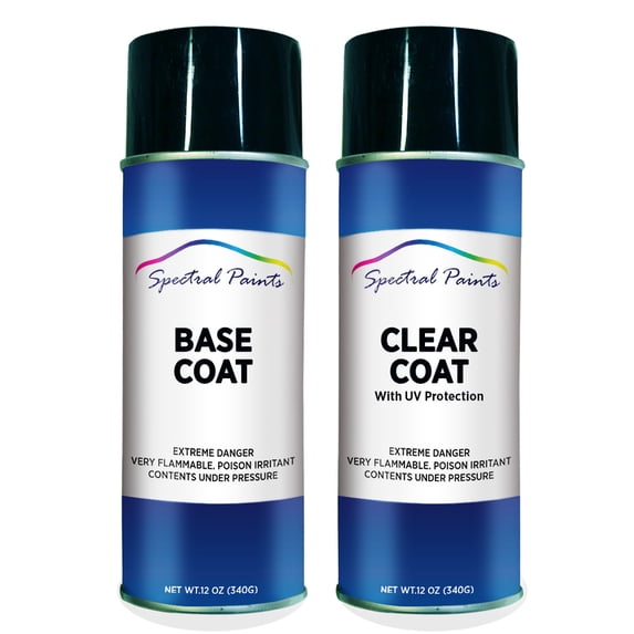 Spectral Paints Compatible/Replacement for Buick GWD Flip Chip Metallic: 12 oz. Base & Clear Touch-Up Spray Paint