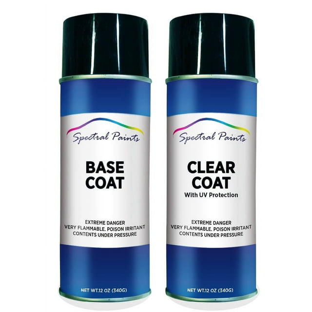 Spectral Paints Compatible/Replacement for Pontiac 47U Barbados Metallic: 12 oz. Base & Clear Touch-Up Spray Paint Fits select: 2004-2006 PONTIAC GTO