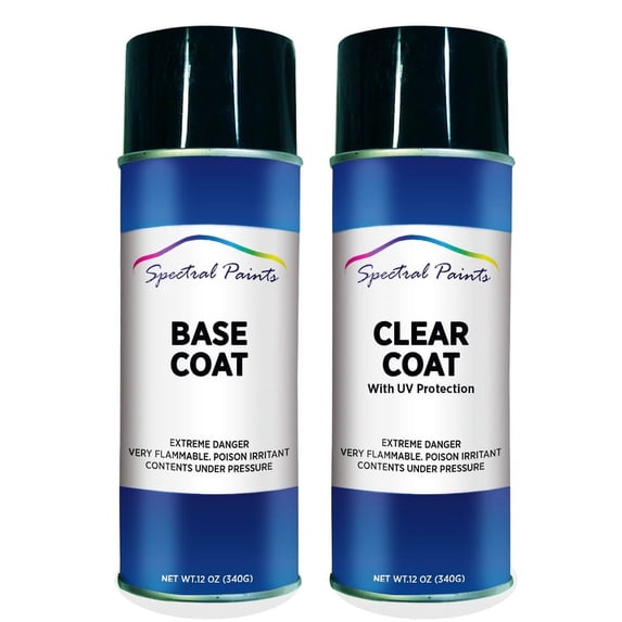 Spectral Paints Compatible/Replacement for Pontiac 59U Yellow Devil: 12 oz. Base & Clear Touch-Up Spray Paint Fits select: 2004-2005 PONTIAC GTO