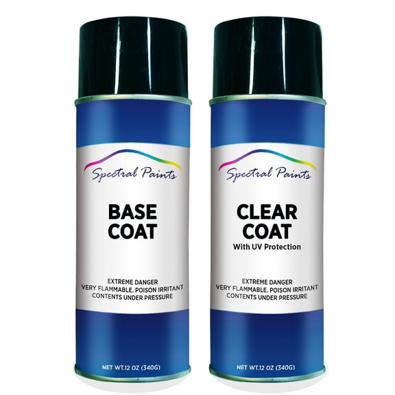 Spectral Paints Compatible/Replacement for Toyota 596 Gold Metallic: 12 oz. Base & Clear Touch-Up Spray Paint