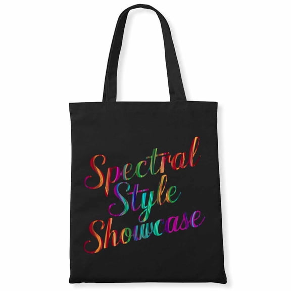 Spectral Style Showcase Halloween Fan Halloween Canvas Bag 1Pc