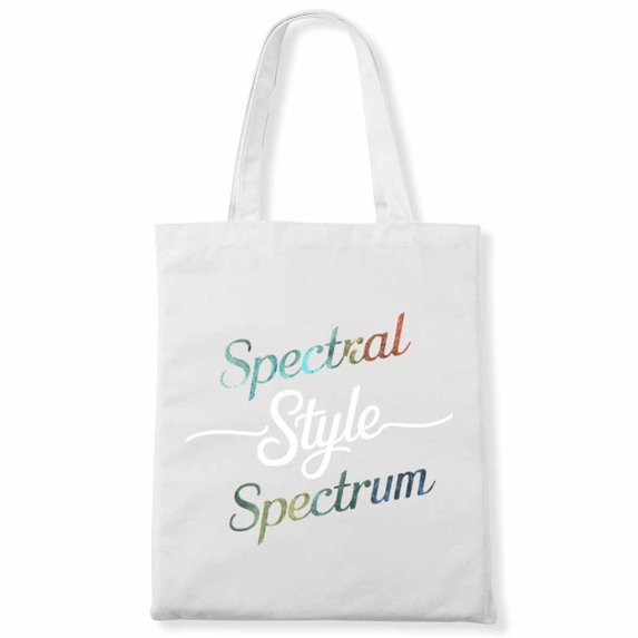 Spectral Style Spectrum Funny Halloween Teacher Canvas Bag 2Pcs