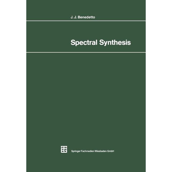Spectral Synthesis, (Paperback)