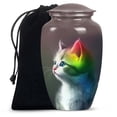 thumbnail image 1 of Spectral Whisker Glow Adult Urns For Human Ashes Men - Burial Urn - Decorative Urns For Ashes - Cremation Urns For Ashes - Urn Adult Human (Size -10inch), 1 of 5