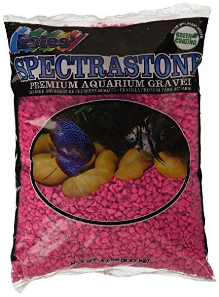 Spectrastone Permaglo Pink Aquarium Gravel for Freshwater Aquariums