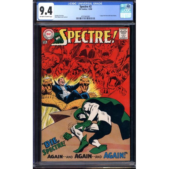 Spectre #2 - CGC 9.4 Comic Book