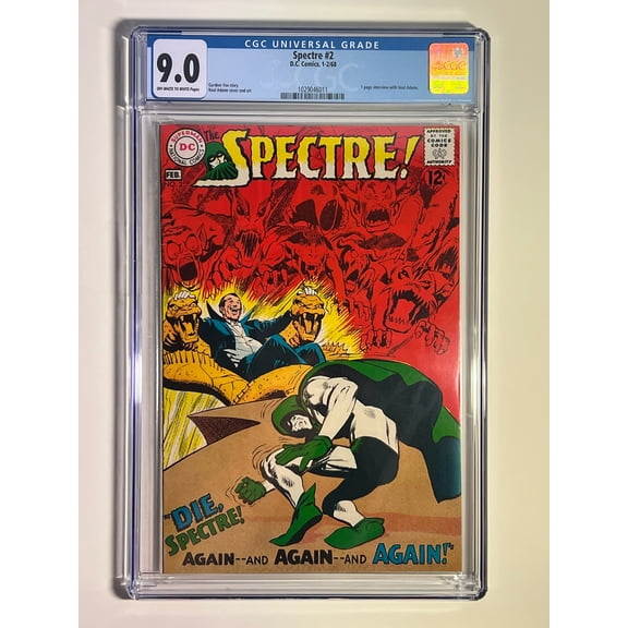 Spectre #2 - CGC 9 Comic Book
