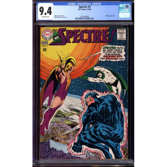 Spectre #3 - CGC 9.4 Comic Book