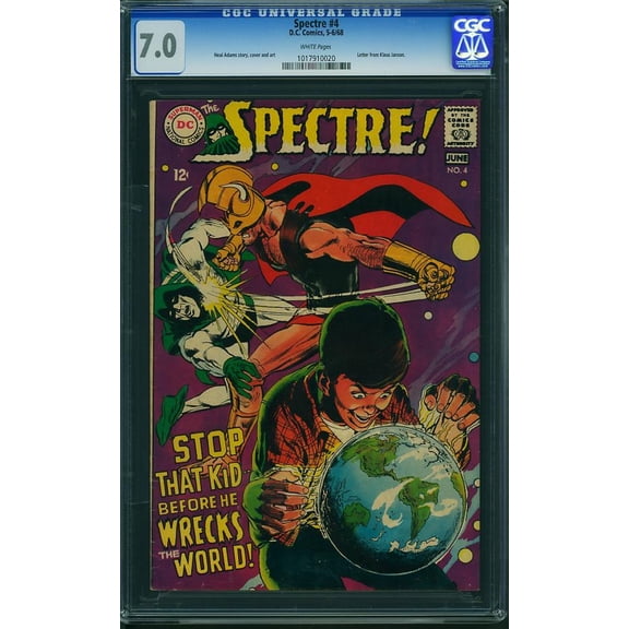 Spectre #4 - CGC 7 Comic Book