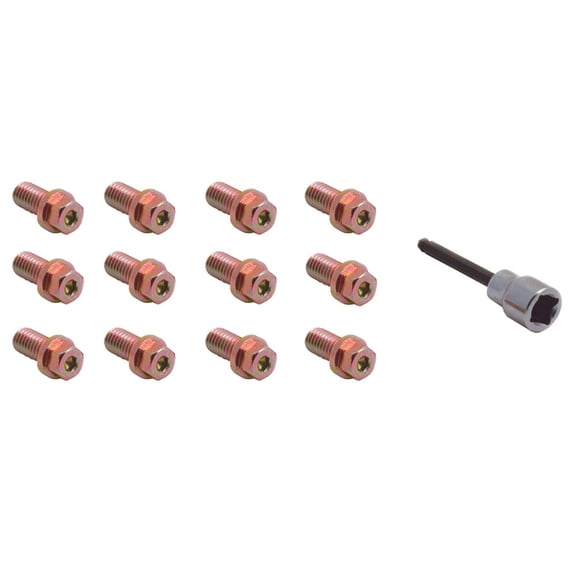 Spectre Performance Universal Header Bolts w/ Tool, SPE-46703