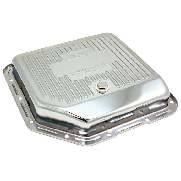 Spectre Performance 5450 Chrome Transmission Pan for Turbo 350 Fits select: 1967-1968 CHEVROLET CAMARO, 1972 CHEVROLET MALIBU