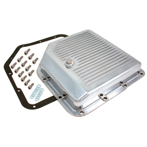 Spectre Performance 5460 Polished Aluminum Transmission Pan for GM TH350 Engines Fits select: 1967-1968 CHEVROLET CAMARO, 1972 CHEVROLET MALIBU