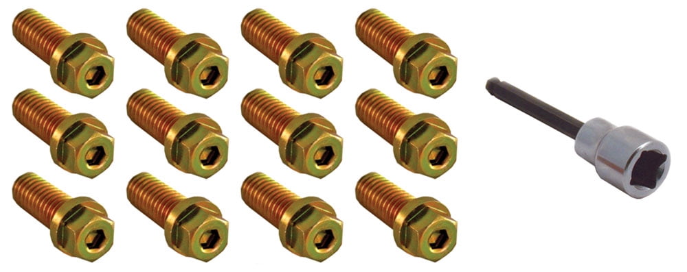 Spectre Performance Universal Header Bolts w/ Tool, SPE-46723
