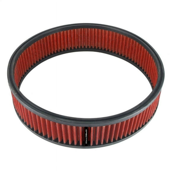 Spectre Universal Clamp-On Air Filter: High Performance, Washable Filter: Round Tapered; 6 in (152 mm) Flange ID; 5.719 in (145 mm) Height; 7.219 in (183 mm) Base; 3.906 in (99 mm) Top, SPE-HPR9606
