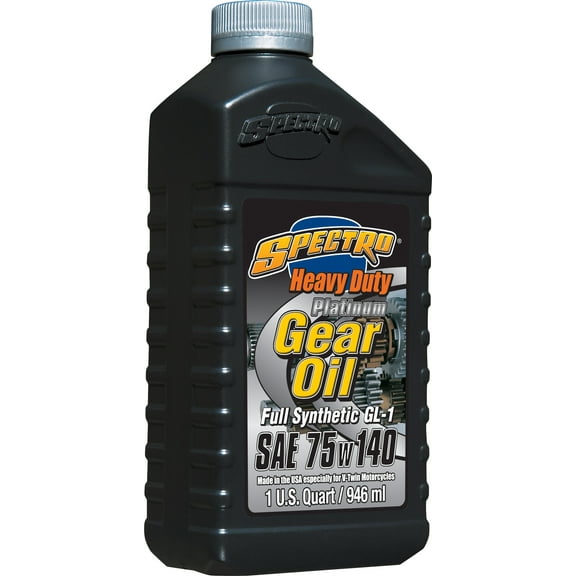 Spectro 310317 Platinum Gear Oil Heavy Duty Full Syn - 75W140 - 1qt. -