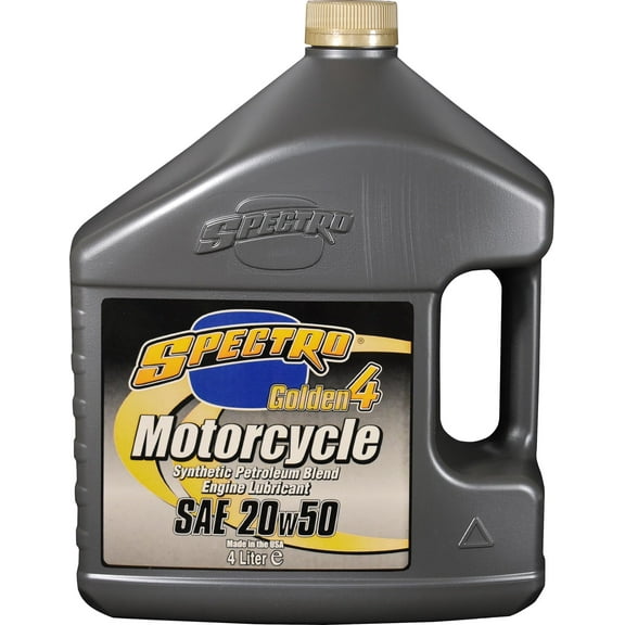 Spectro 310351 Golden Motorcycle Semi-Syn 4T - 20W50 - 4lt.