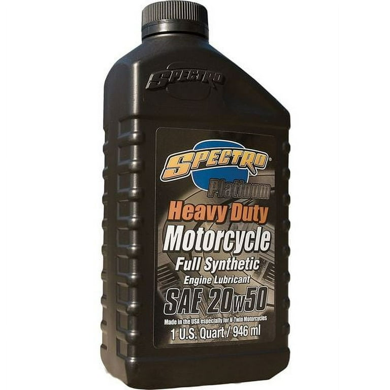 Spectro Platinum Heavy Duty 20w-50 5本セット Spectro Heavy Duty Platinum 20W50 Full Synthetic Oil