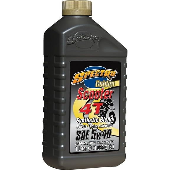 Spectro New Golden Scooter Semi-Syn 4T Oil, 582-01801