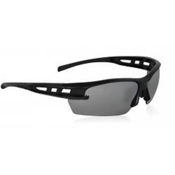 Spectro Safety Glasses - Black Frame - Mirror Lens - Durable Design