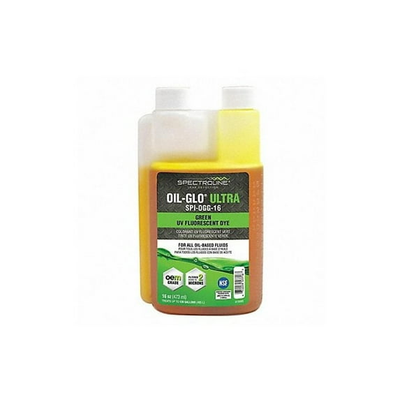 Spectroline Fluorescent Leak Detection Dye, Green SPI-OGG-16