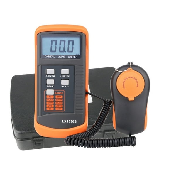 Spectrometer, Illuminometer, Handheld High-precision Digital Illuminometer Measuring Range 0~80,000 Lx, Widely Used For Plant Monitoring Ambient Light ,Lighting Accuracy