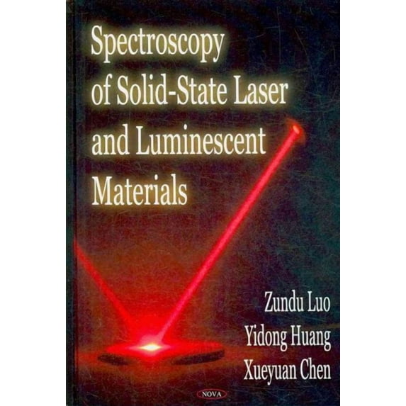Spectroscopy of Solid-State Laser Materials by Zundu Luo (Hardcover) (2007) (New)