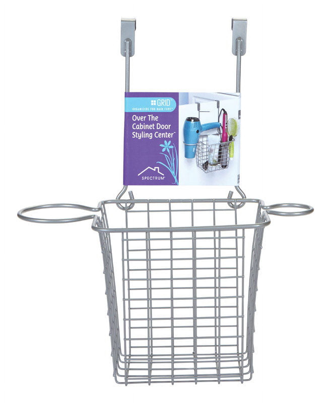 Spectrum 14-1/2 in. H x 6-3/4 in. W x 12-1/4 in. L Hook Rack - Walmart.com