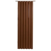 Spectrum 36 x 96 in. Oakmont Vinyl Folding Door, Pecan