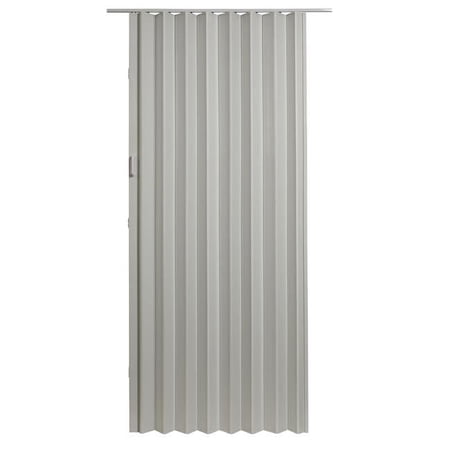 Spectrum 48 x 96 in. Oakmont Vinyl Folding Door, White