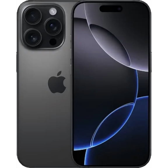 Restored Spectrum Apple iPhone 16 Pro A3083 Cell Phone 128GB 8GB RAM Black Titanium
