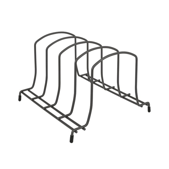 Spectrum Wire Baking Sheet Organizer Cabinet Rack, Industrial Gray