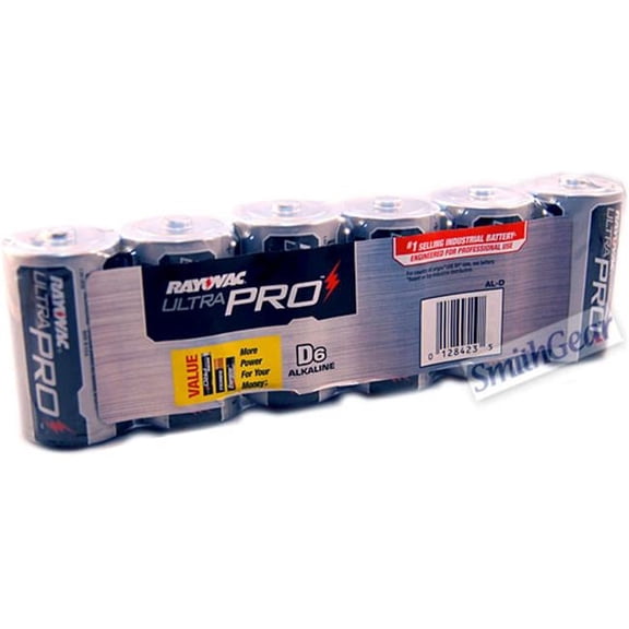 Spectrum Brands Alkaline Shrink Wrapped D 6 Pack