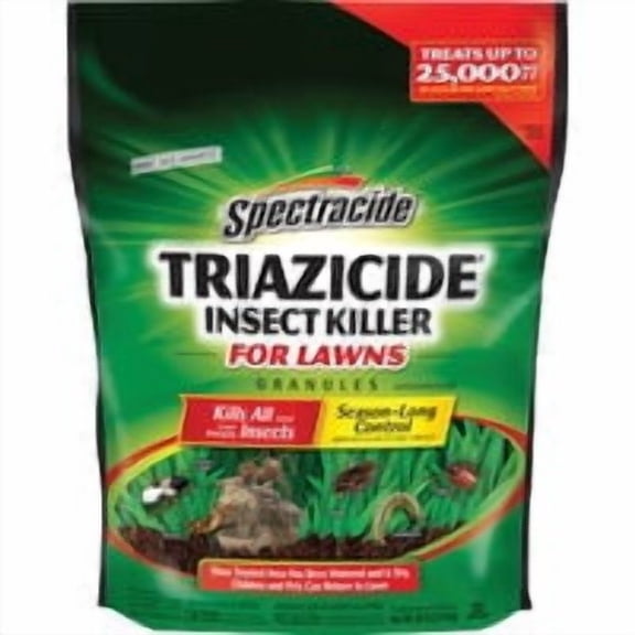 Spectrum Brands H&G Spectracide Triazicide Insect Killer For Lawns - Pack of 18