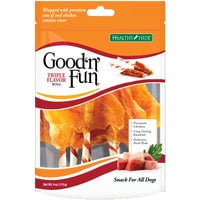 Spectrum Brands Pet Healthy Hide Good 'n Fun Triple Flavor Wings Dog Treat - Pack of 4
