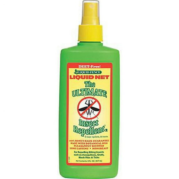 Spectrum Brands Pet Home & Garden HG-70140 Liquid Net The Ulimate Insect Repellent, 8-oz. Pump Spray