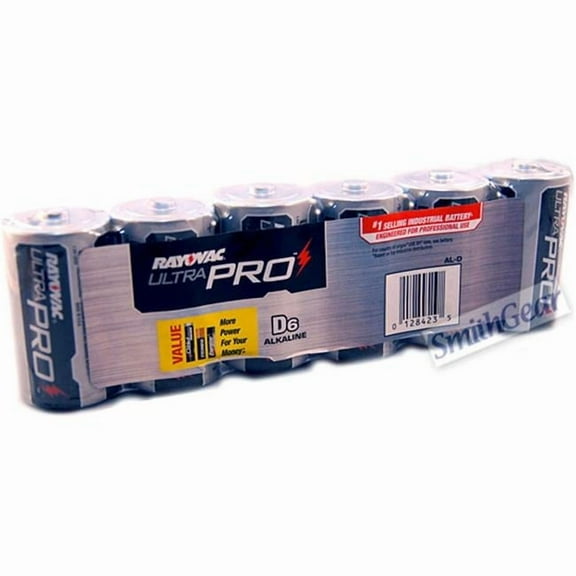 Spectrum Brands RAY-AL-D Alkaline Shrink Wrapped D 6 Pack