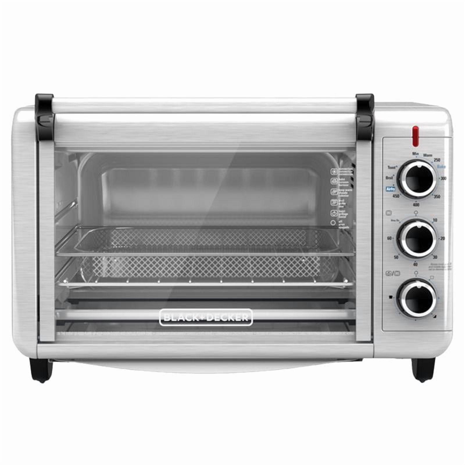 BLACK+DECKER Crisp 'N Bake Air Fry Toaster Oven TO3215SS