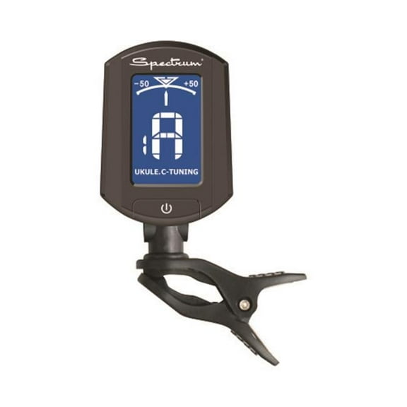 Spectrum Clip on Digital Ukulele Tuner with LED Display