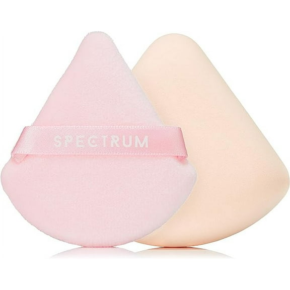Spectrum Collections Makeup Puff Duo Pink Velour and Marble Rubycell