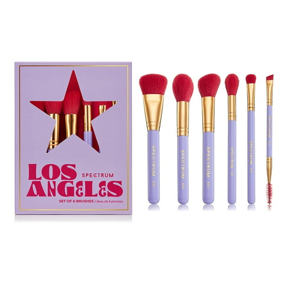 Spectrum Collections Travel Book 6 Piece Essential Brush Set Los Angeles