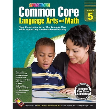Spectrum Common Core Language Arts and Math, Grade 5: Volume 74, (Paperback)